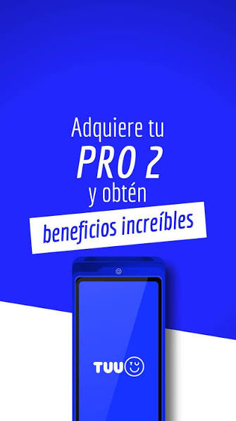 Máquina POS TUU en uso